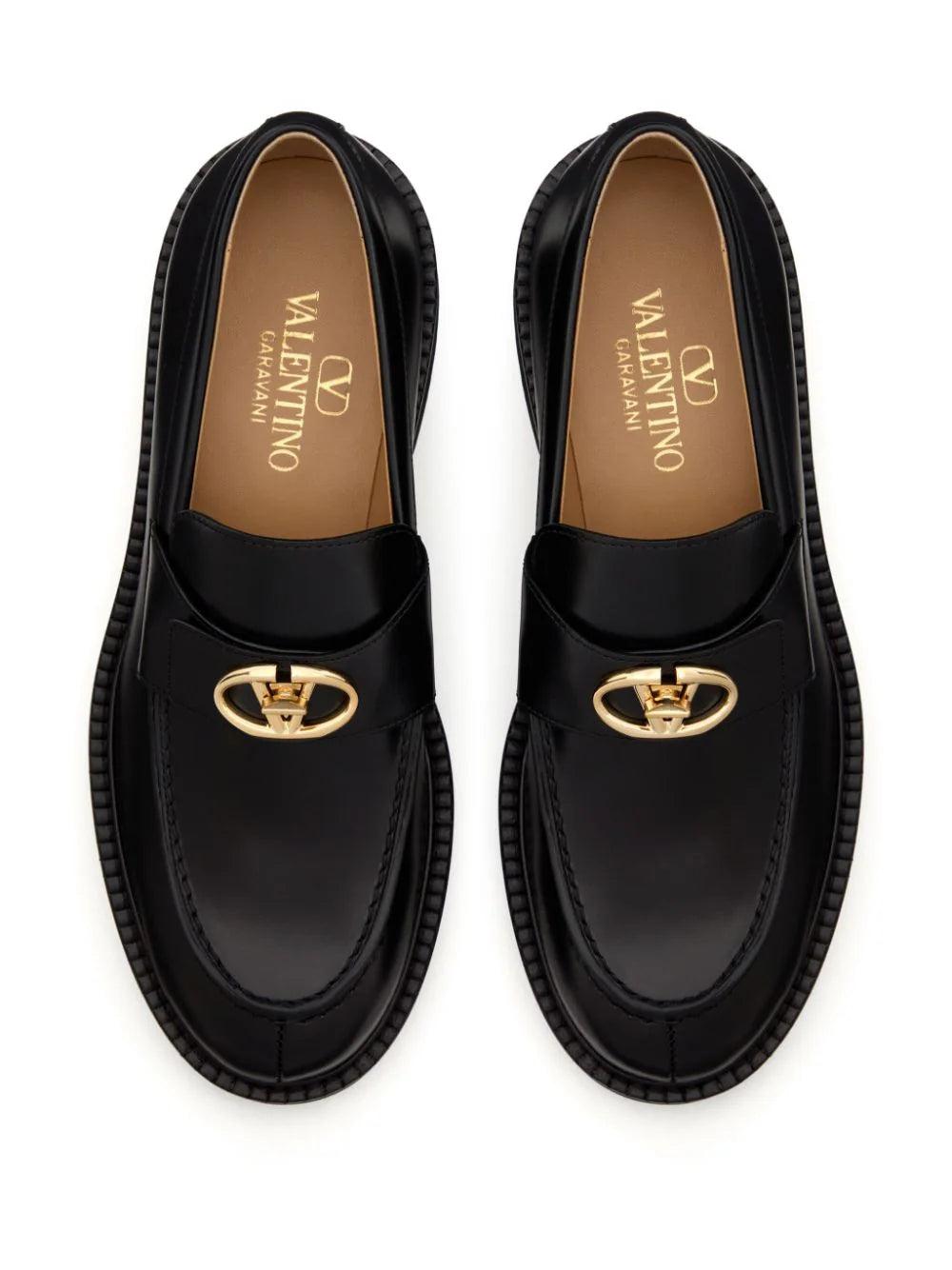Valentino Garavani Vlogo locker loafer Qualità