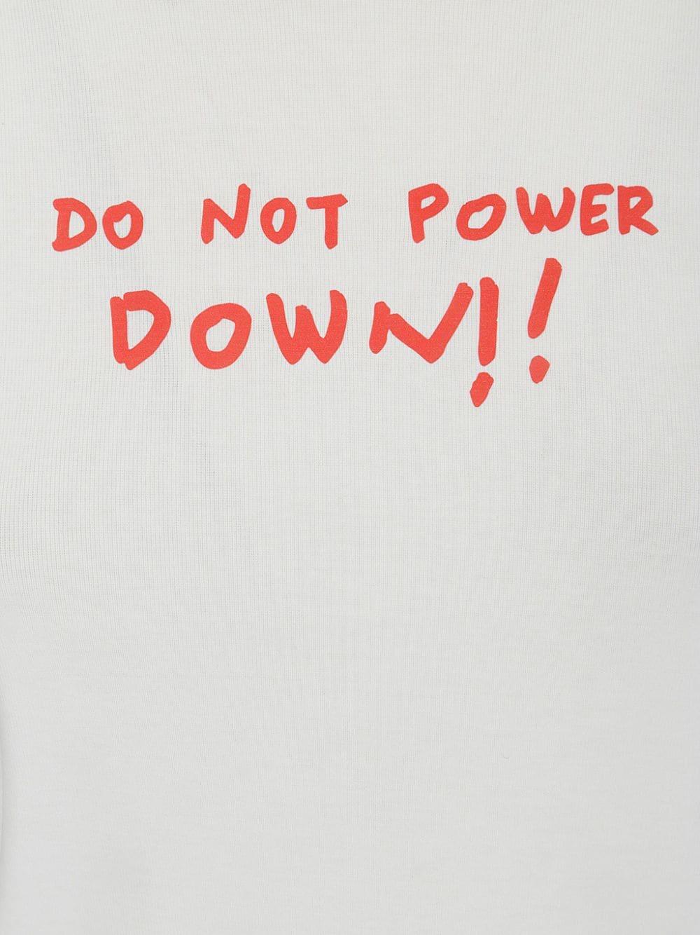 Coperni Power down slim fit t-shirt Sottocosto