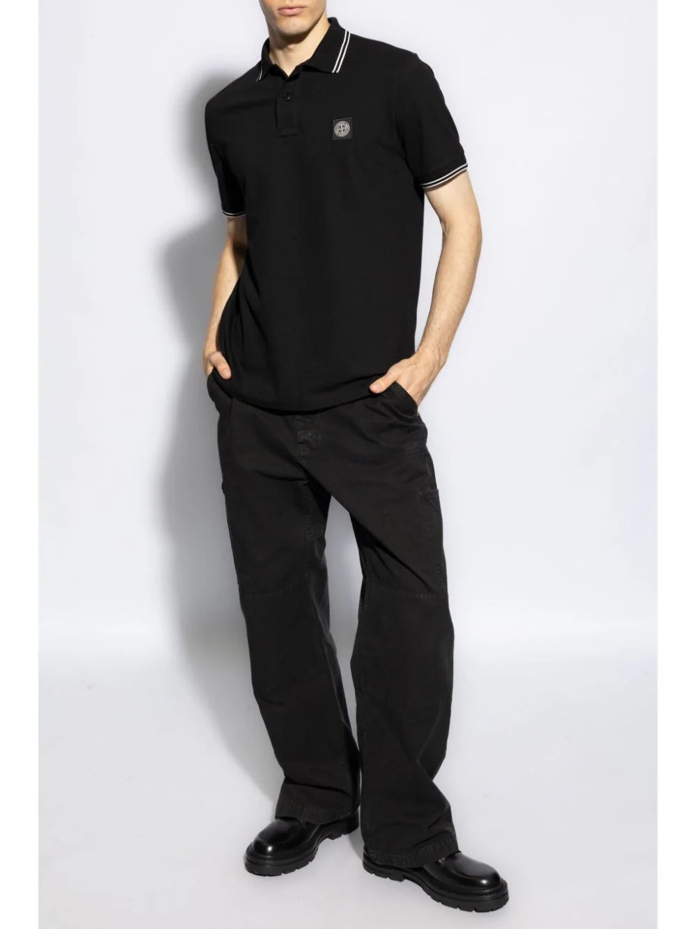 STONE ISLAND 2sc18 short-sleeved polo shirt Saldi Di Fabbrica