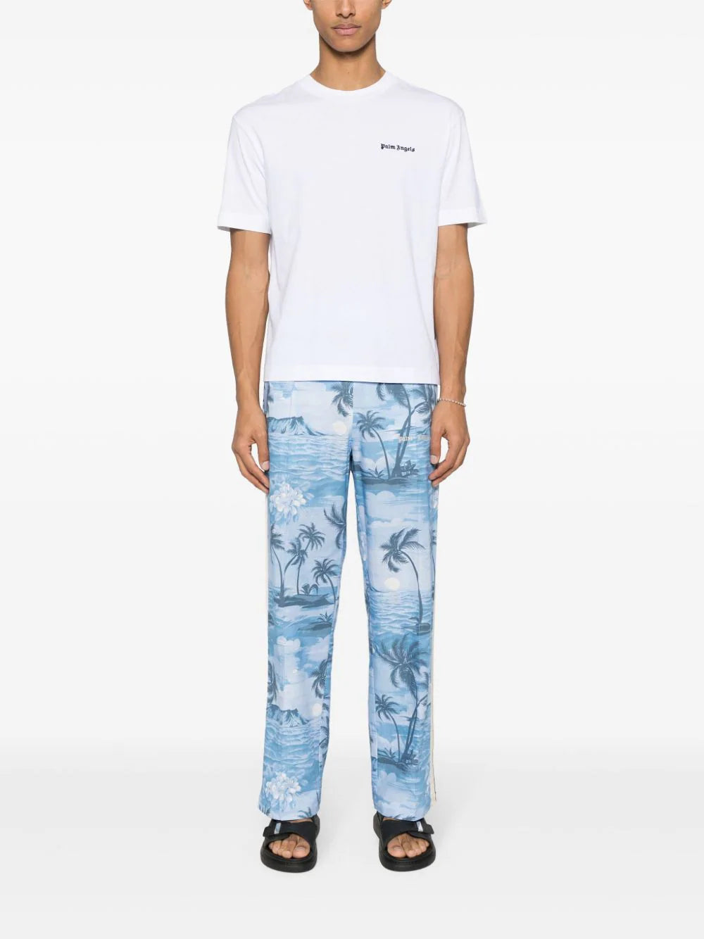 PALM ANGELS 3-pack logo t-shirt Vendite Flash
