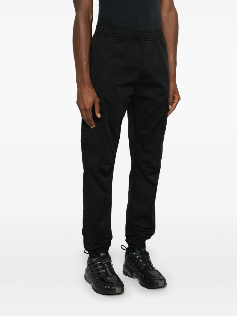 STONE ISLAND 31314 regular tapered trousers Moda