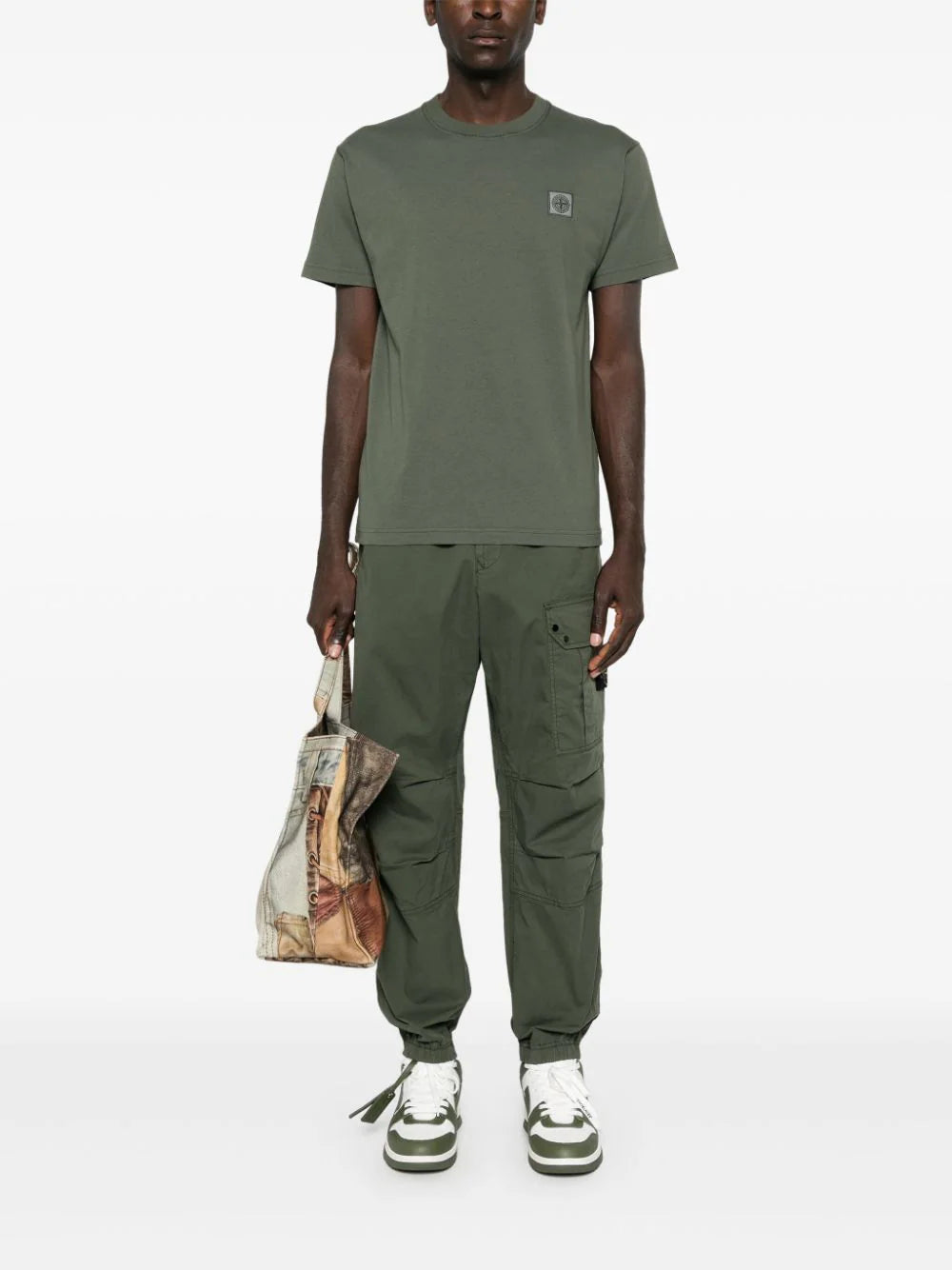 STONE ISLAND 32910 loose trousers 2025