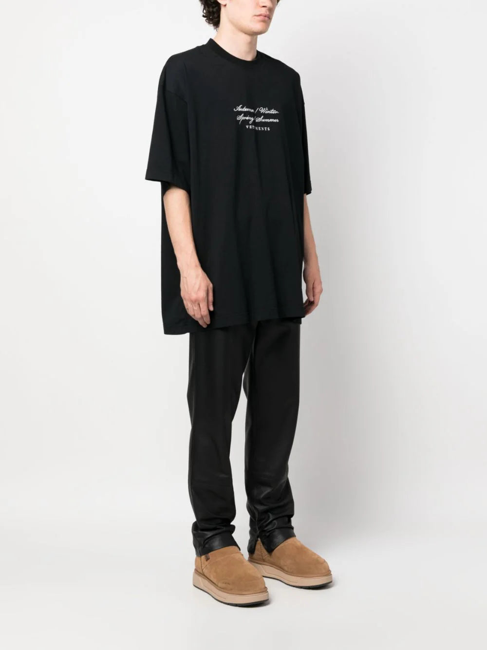 VETEMENTS 4 seasons logo t-shirt Italia
