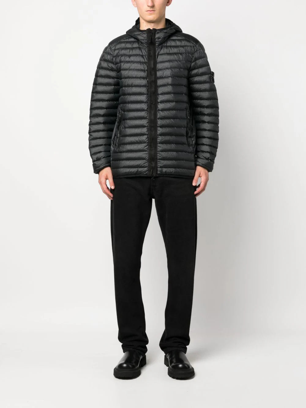 STONE ISLAND 40324 24 loom woven chambers recycled nylon down-tc_packable Spedizione Gratuita