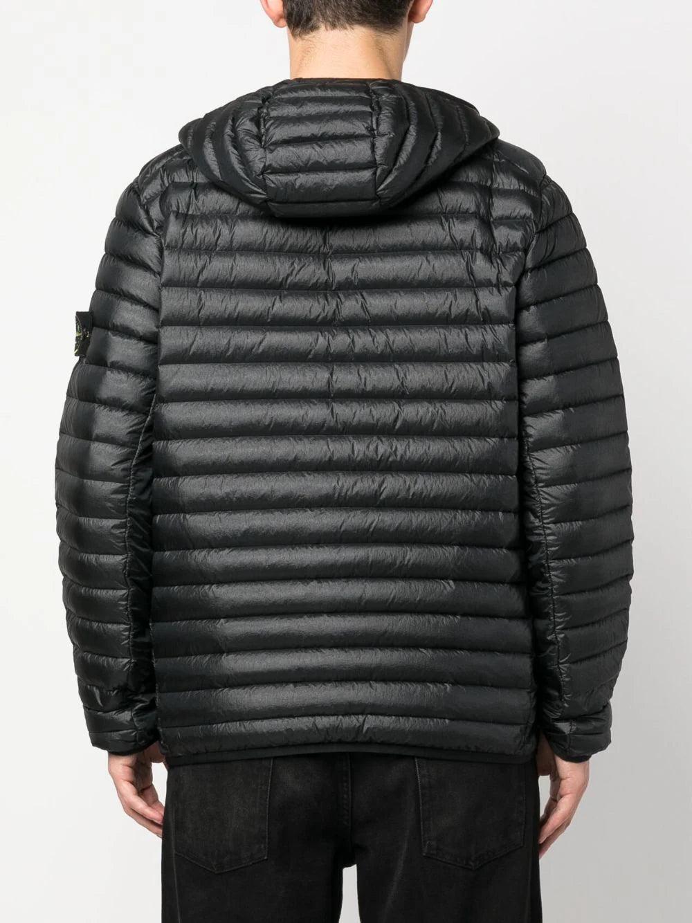 STONE ISLAND 40324 24 loom woven chambers recycled nylon down-tc_packable Spedizione Gratuita