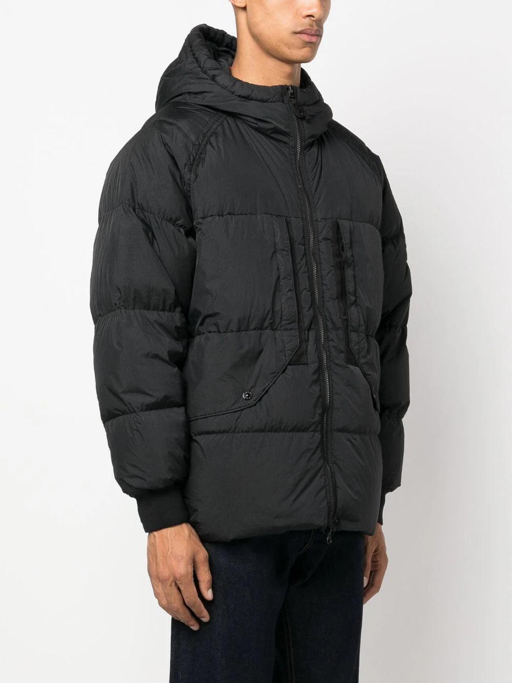 STONE ISLAND 40723 garment dyed crinkle reps recycled nylon down Qualità Garantita