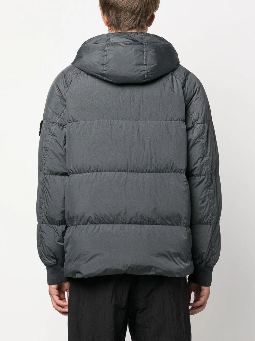 STONE ISLAND 40723 garment dyed crinkle reps recycled nylon down Promozione Limitata
