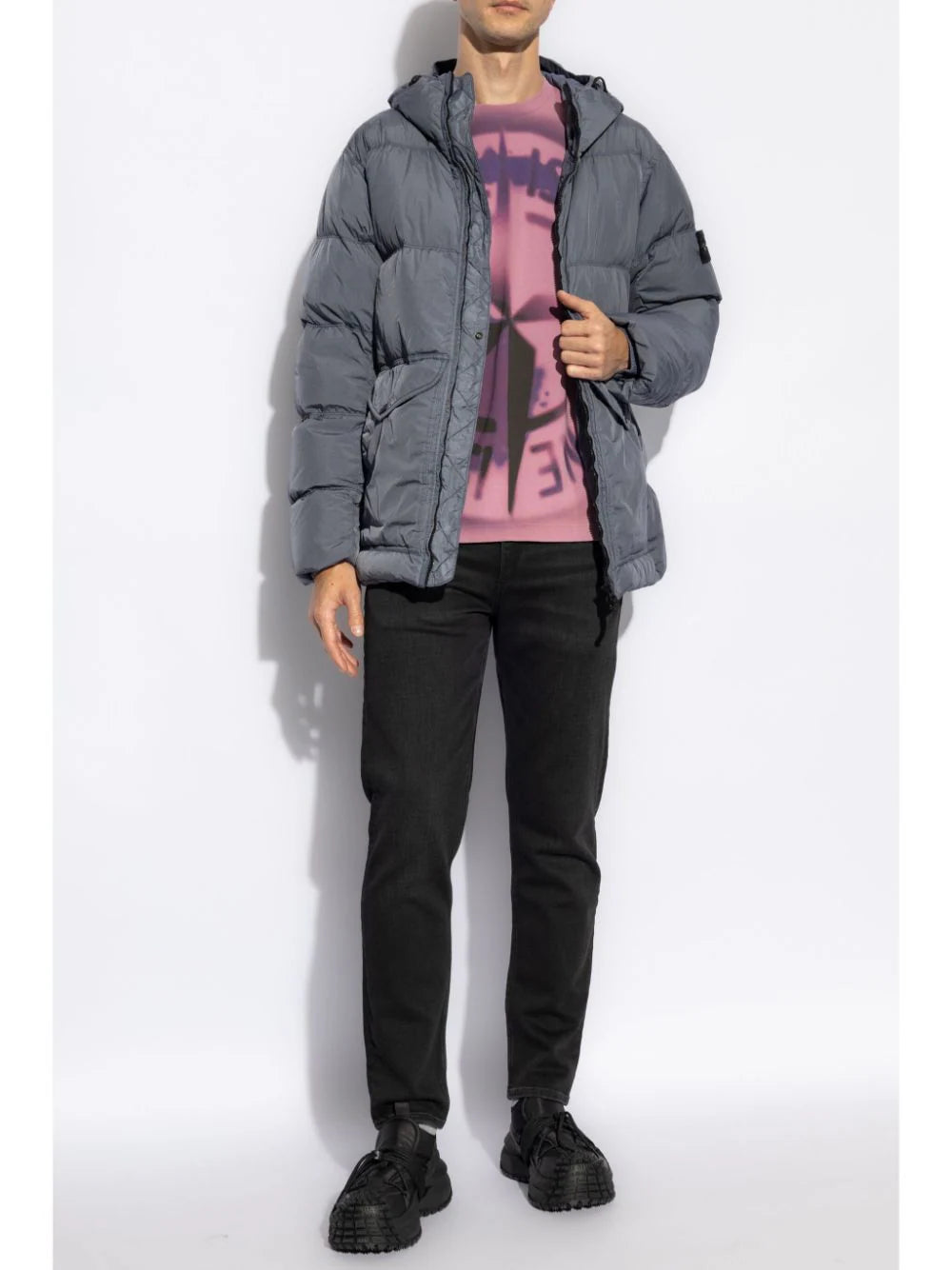 STONE ISLAND 40723 rds real down jacket Affare Del Giorno
