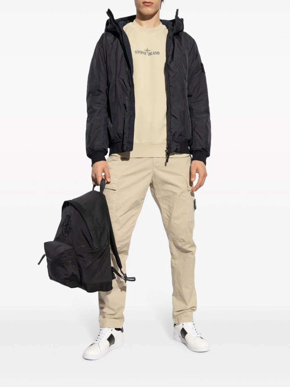 STONE ISLAND 40823 garment dyed jacket Prezzo Ridotto