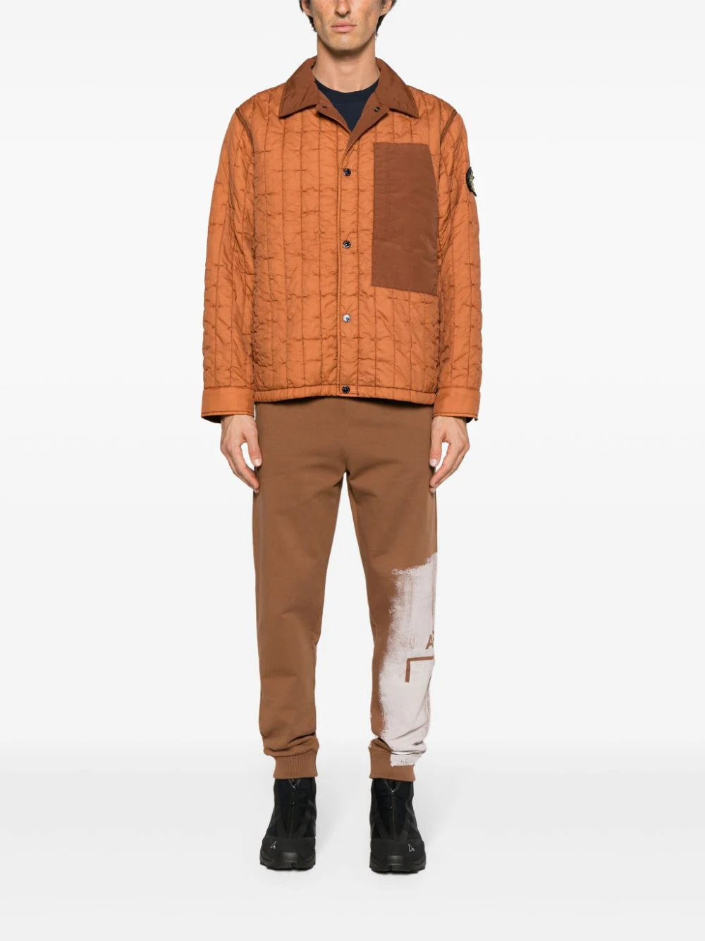 STONE ISLAND 40831 quilted nylon stella with primaloft®-tc Sottocosto
