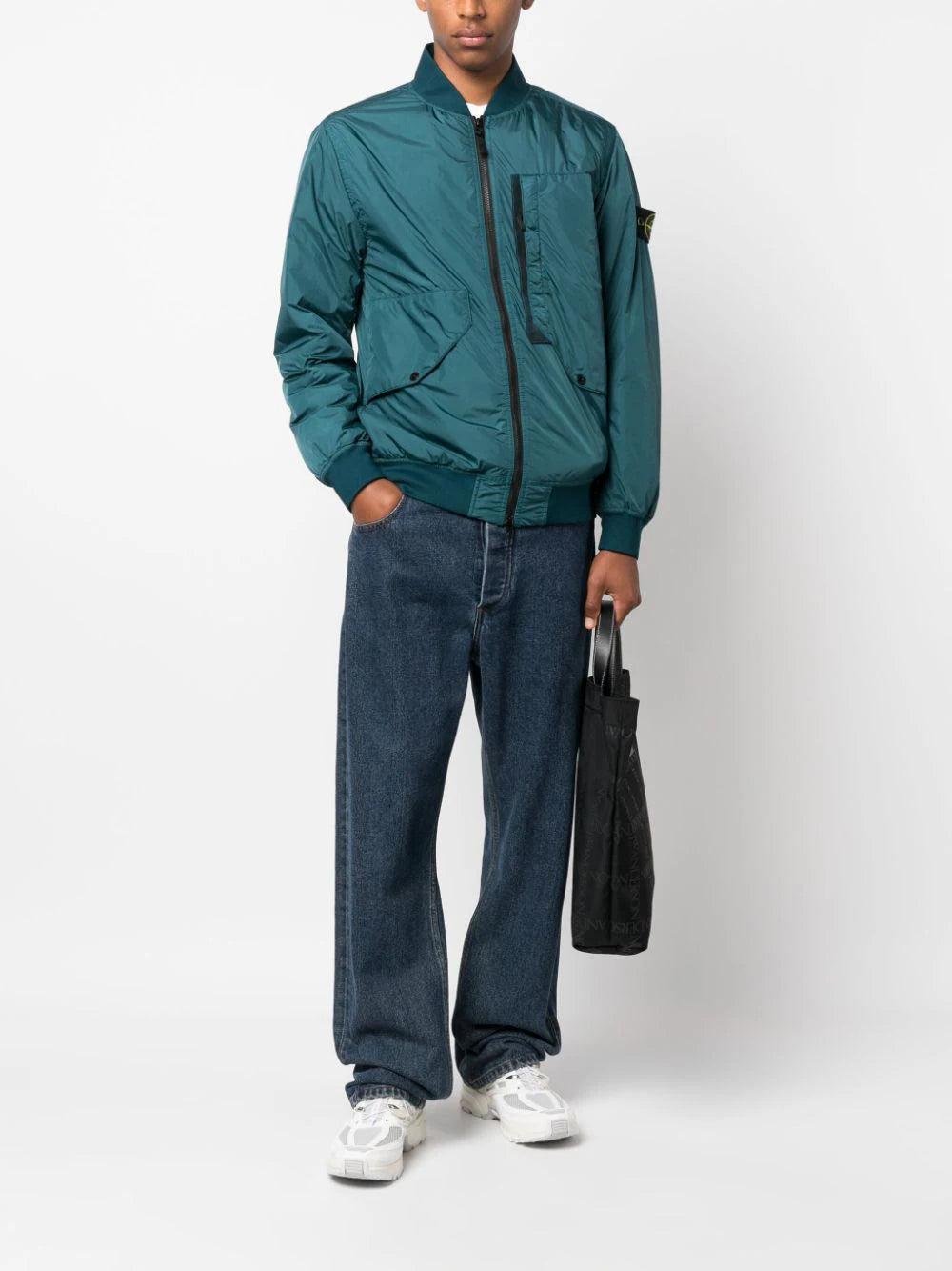 STONE ISLAND 40923 garment dyed crinkle reps recycled nylon with primaloft®-tc Novità