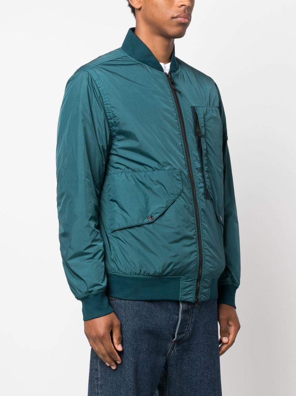 STONE ISLAND 40923 garment dyed crinkle reps recycled nylon with primaloft®-tc Novità