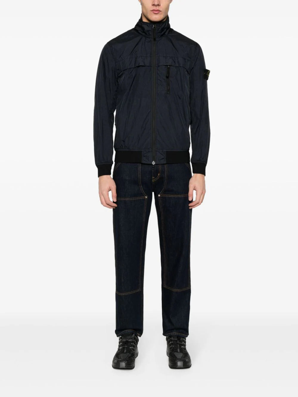STONE ISLAND 41022 garment dyed crinkle reps r-ny Presa