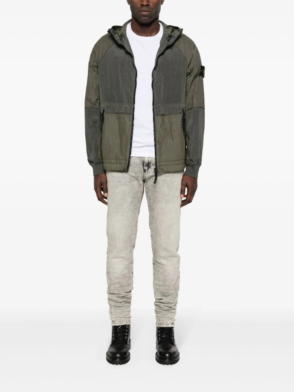 STONE ISLAND 42020 nylon metal watro-tc in econyl® regenerated nylon Vendita Economica