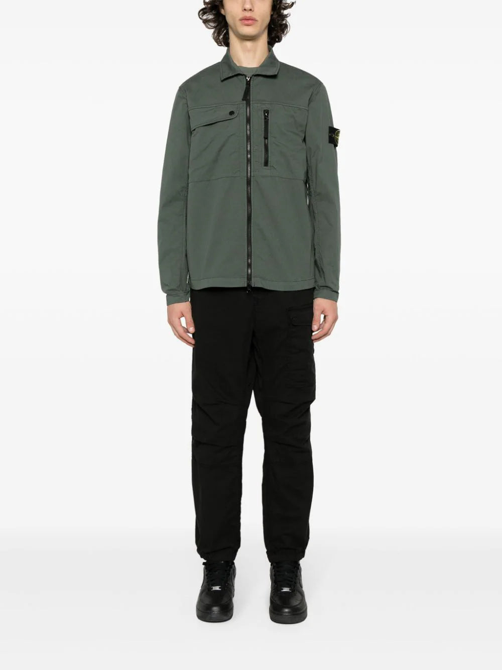STONE ISLAND 10210 supima® cotton twill stretch-tc Vendita Calda