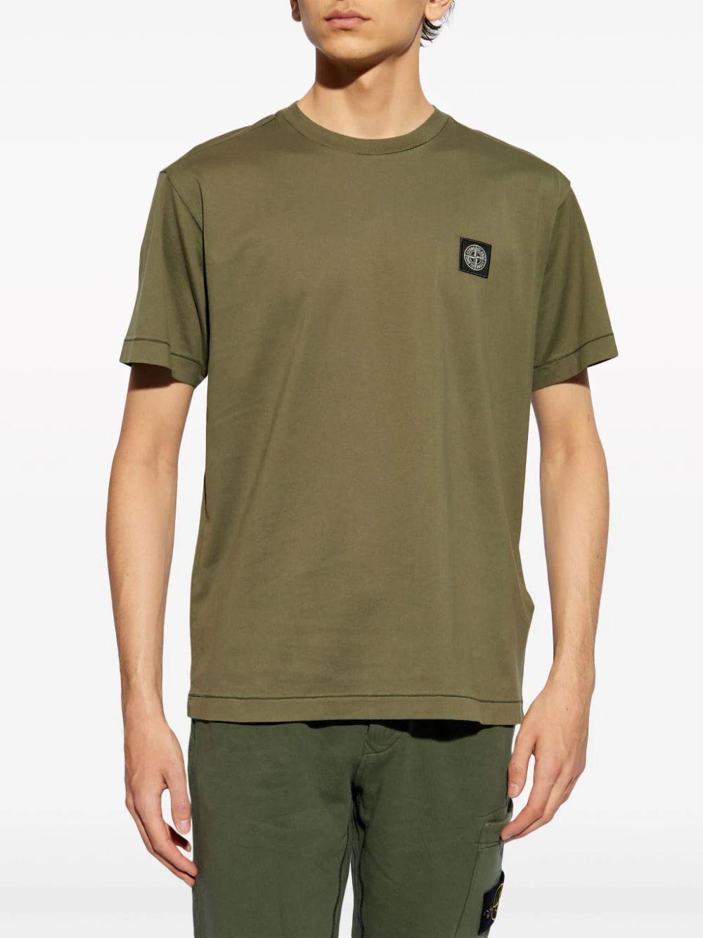 STONE ISLAND 24113 cotton t-shirt Pezzi Unici