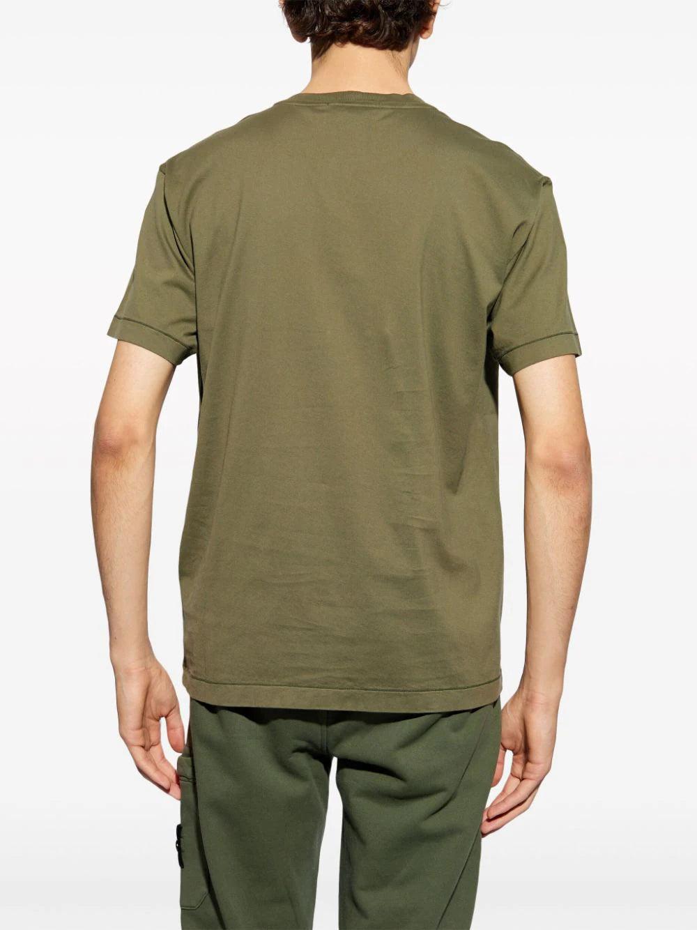 STONE ISLAND 24113 cotton t-shirt Pezzi Unici