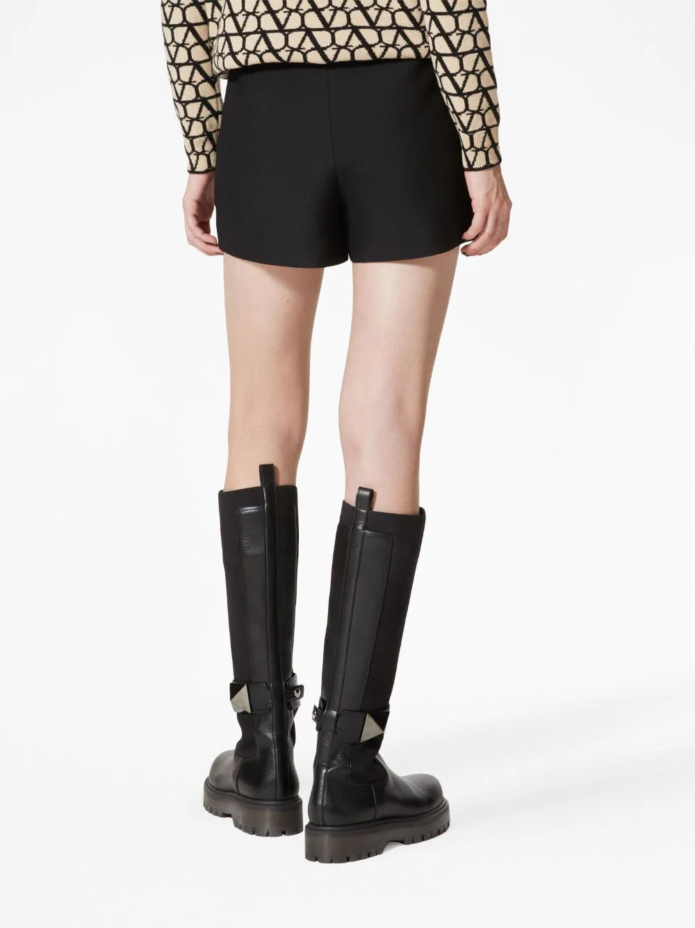 Valentino Garavani 'v gold' shorts Sottocosto