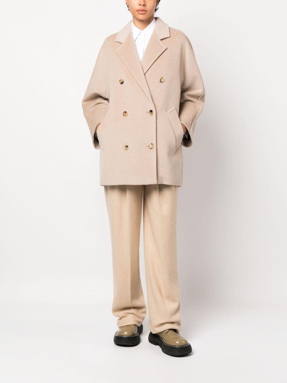 Max Mara 101801 short icon coat Economico