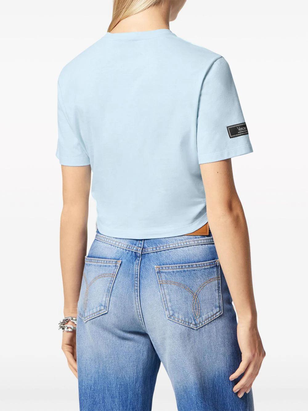 VERSACE 1978 re-edition logo short t-shirt In Saldo