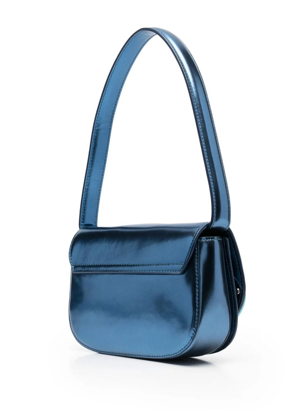 DIESEL 1dr-iconic shoulder bag in mirrored leather Shopping Online