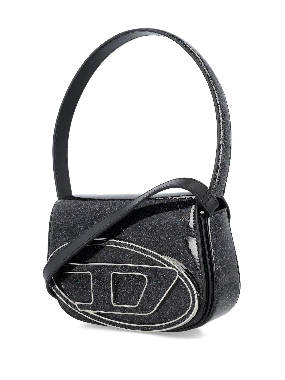 DIESEL 1dr-iconic shoulder bag with macro glitter Affare Del Giorno