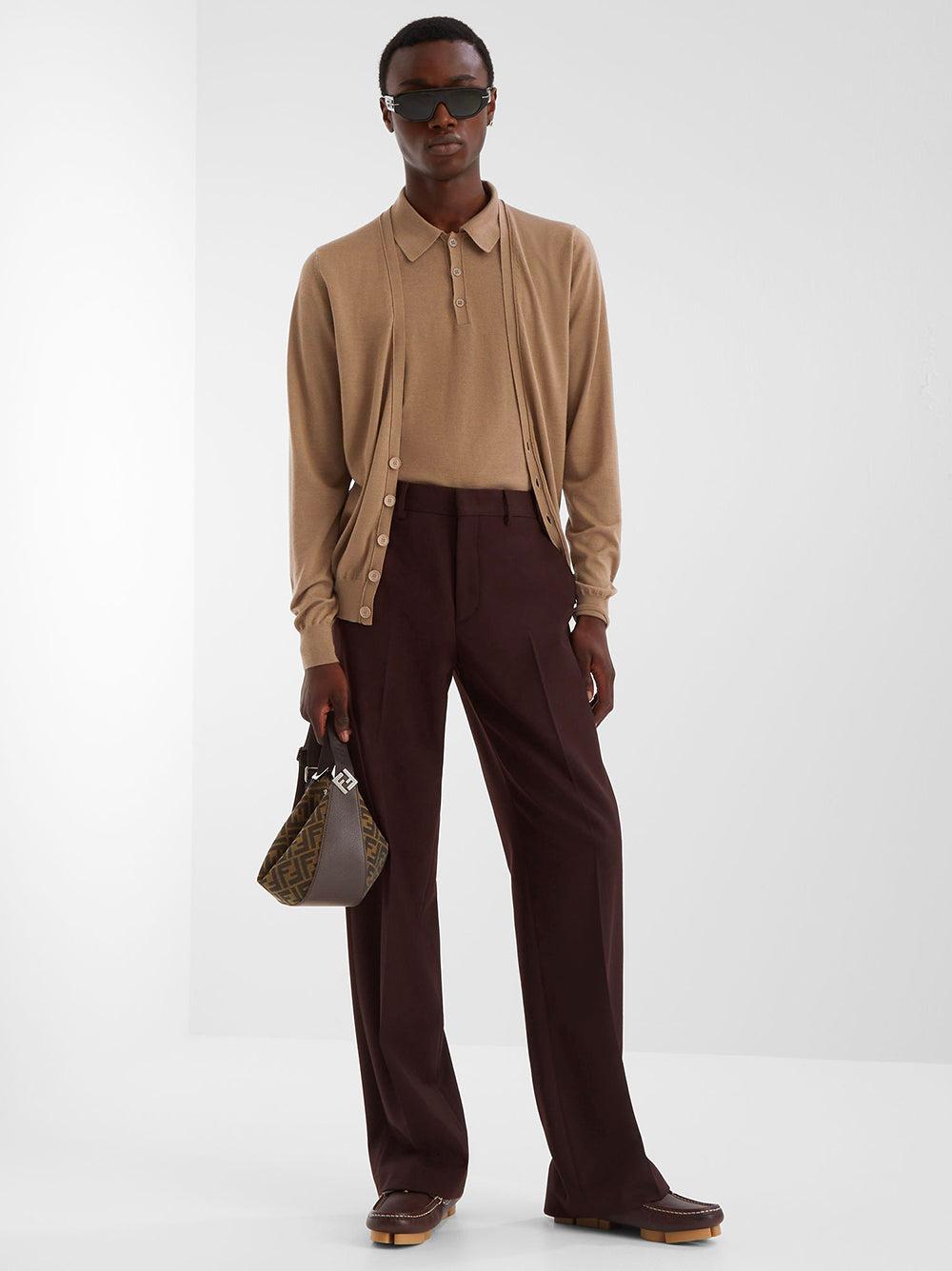 FENDI Wool polo Outlet