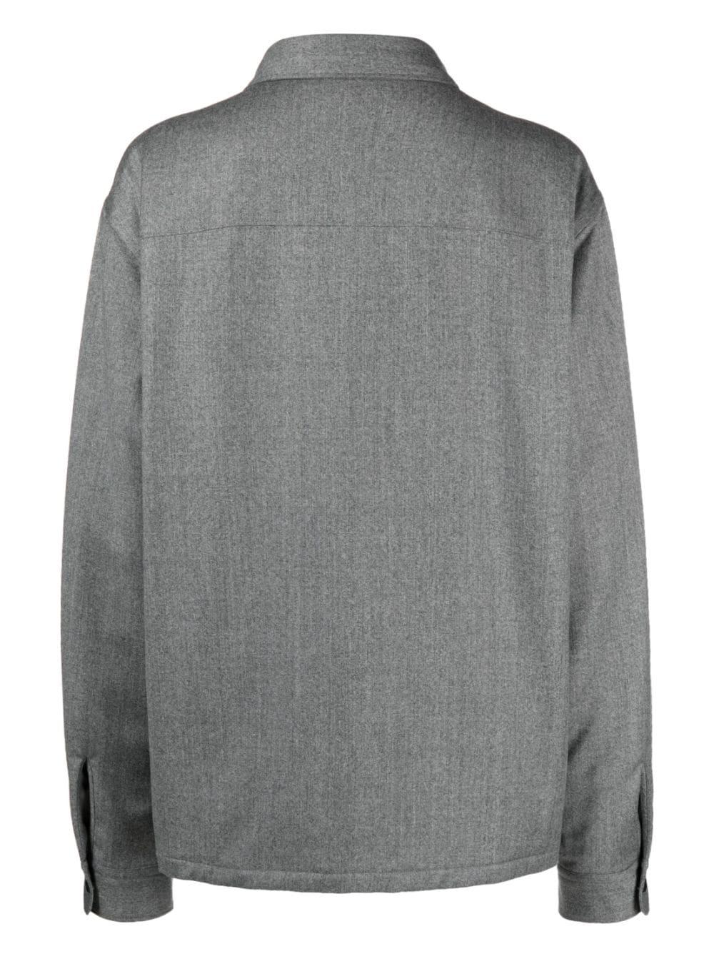 ZEGNA Wool shirt jacket Offerte