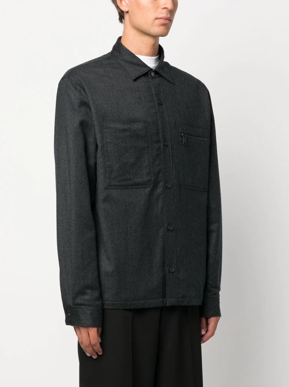 ZEGNA Wool shirt jacket Hotsell
