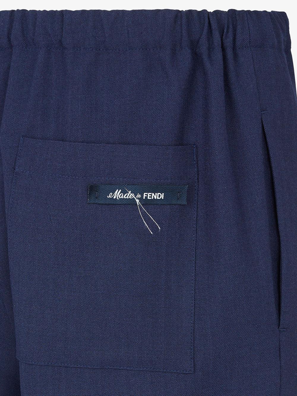 FENDI Wool trousers Vendite Flash