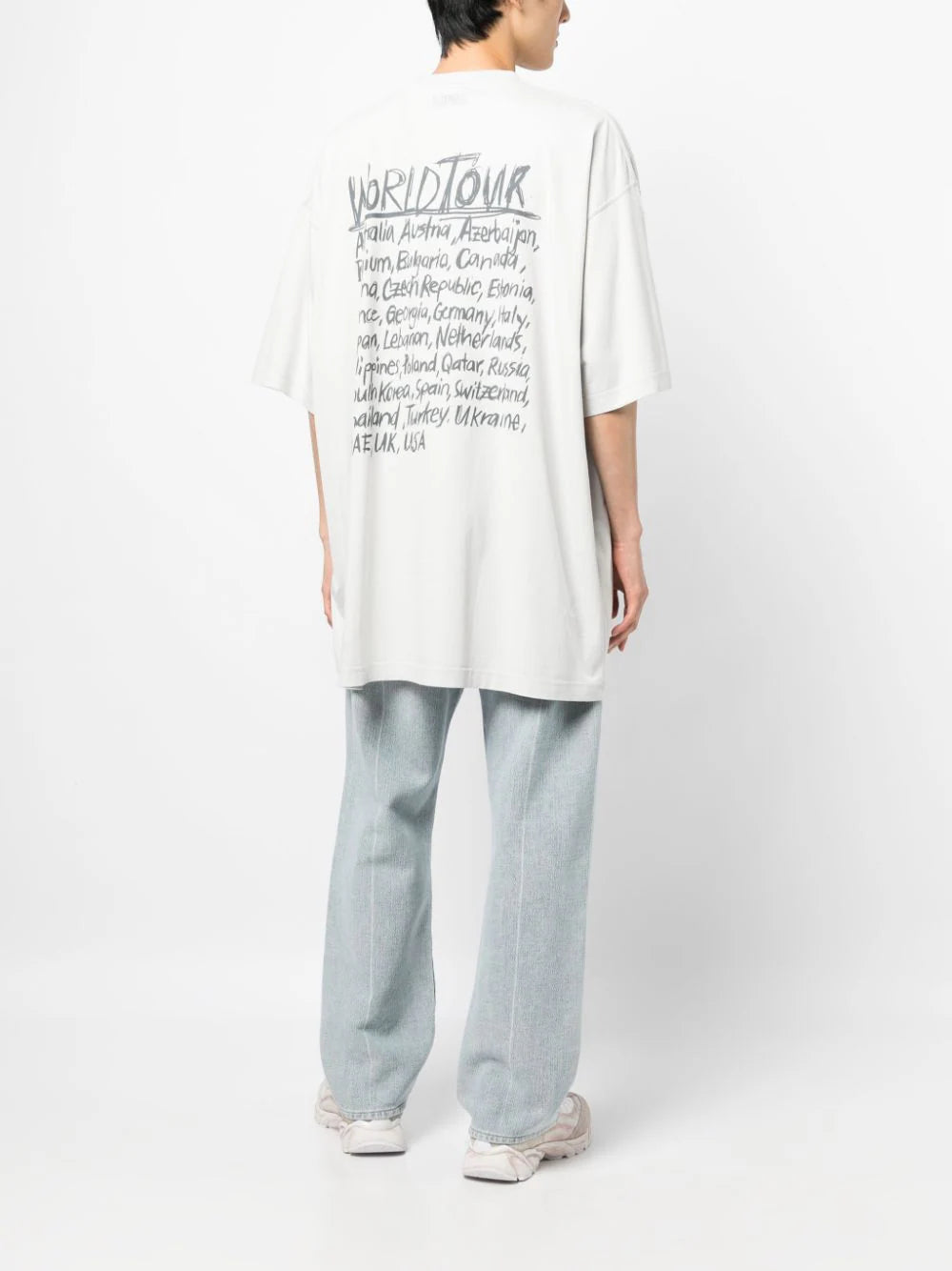 VETEMENTS Worldtour logo t-shirt Italy