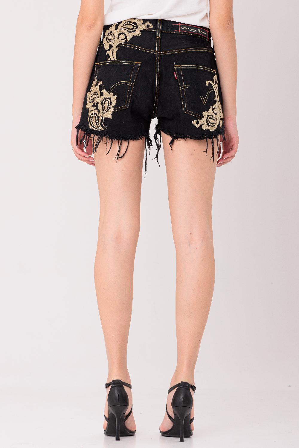 Rossano Perini SHORTS BLK EMBRODERY Prezzo Ridotto