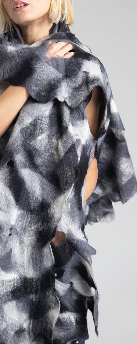 Rossano Perini SCARF 37FW24 GREY Soddisfazione Garantita