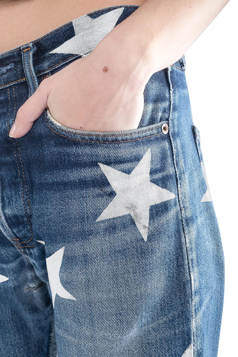 Rossano Perini BOYFRIEND ORIGINAL DENIM MS LAV.18 WHITE Italia