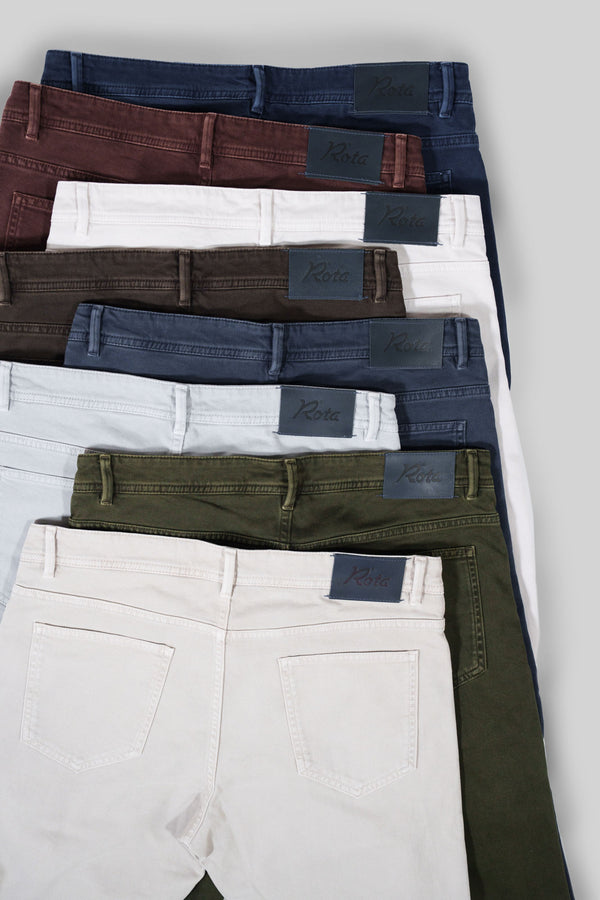 Rota Sport Winter NEW 5 pockets trousers in cotton elastan – in 8 colors available Online