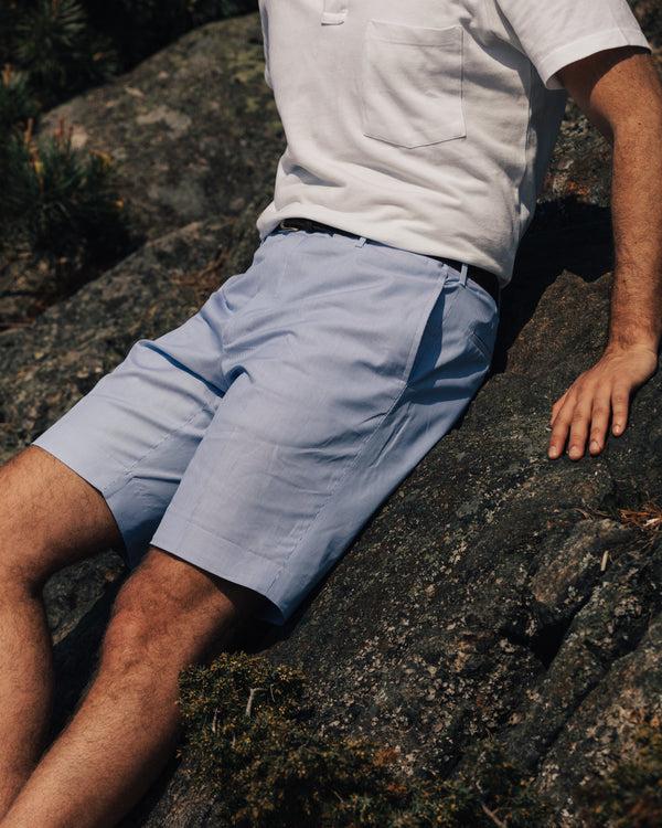 Rota Summer Sky blue pair of regular fit cotton bermuda Italia