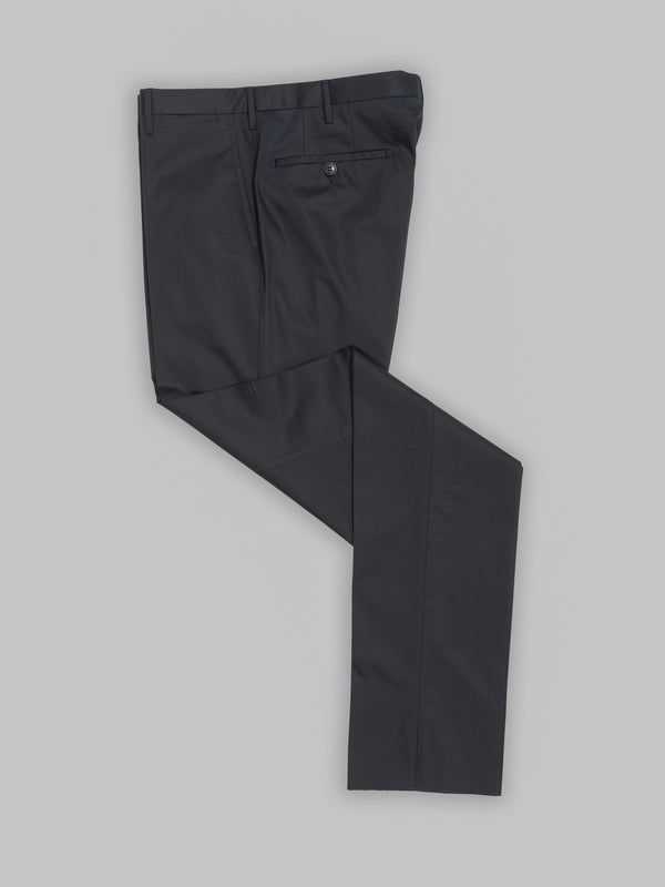 Rota Summer Dark blue pair of regular fit lightweight cotton elastan trousers Nuovo