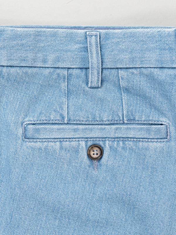 Rota Sport Winter Light blue denim cotton sport trousers Promozione