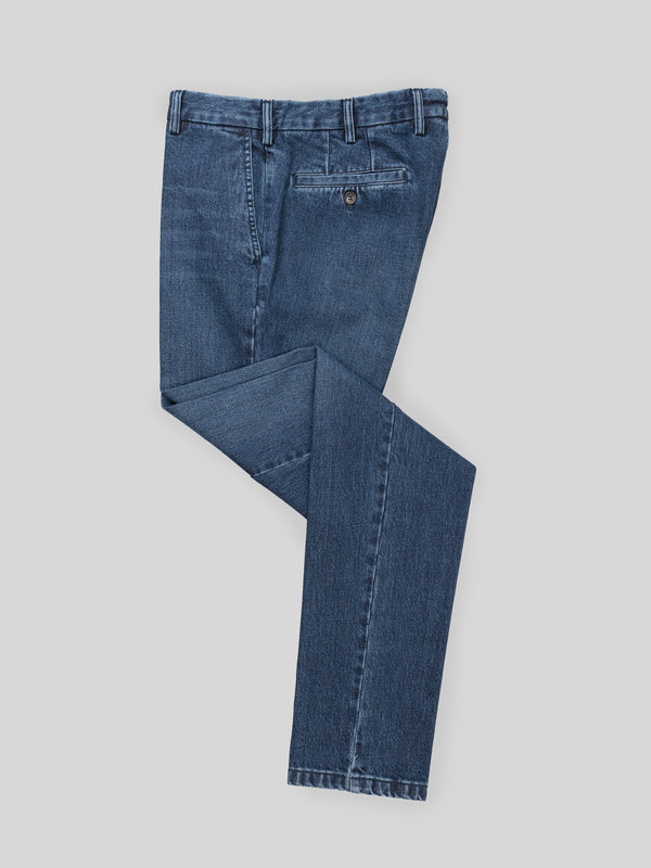 Rota Sport Winter Blue denim cotton sport trousers Spedizione Gratuita