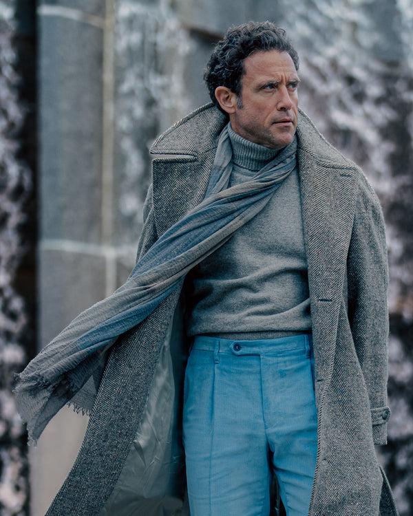 Rota Winter Azure corduroy medium wale trousers Qualità Garantita