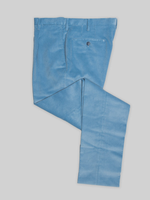 Rota Winter Azure corduroy medium wale trousers Qualità Garantita