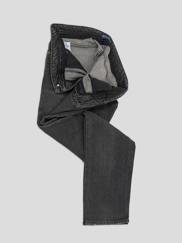 Rota Sport Four Seasons Grey denim cotton 5 pockets trousers Fino Al -60%