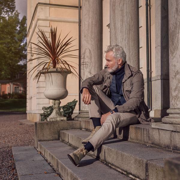 Rota Sport Winter Light Beige Cotton elastan sport trousers Affare Del Giorno