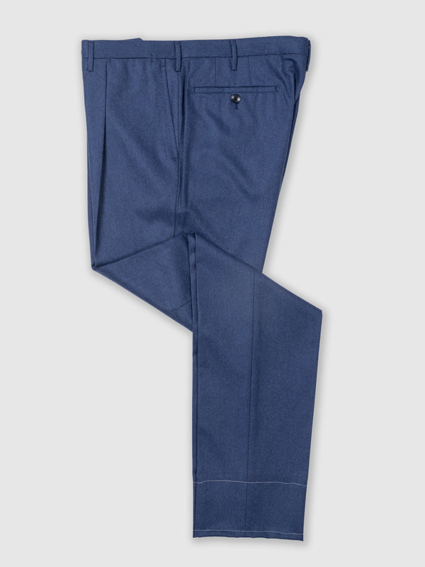 Rota Winter Blue lightweight flannel trousers Sottocosto