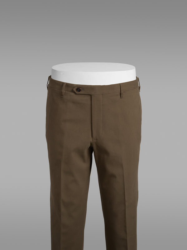 Rota Winter Dark mud cotton elastan trousers Novità