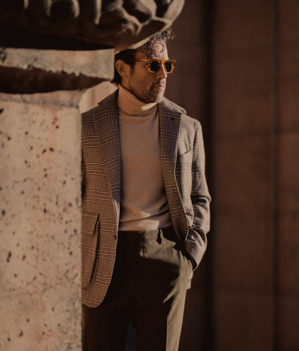 Rota Winter Dark mud cotton elastan trousers Novità