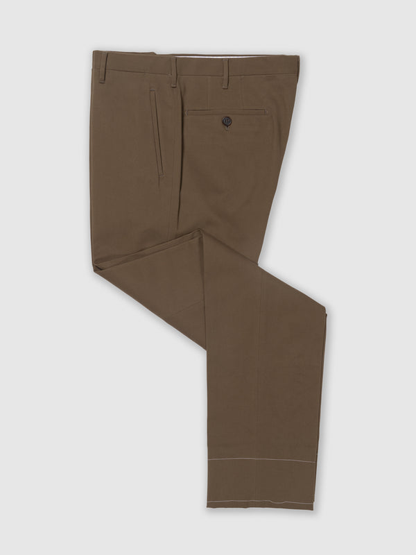 Rota Winter Dark mud cotton elastan trousers Novità