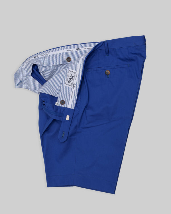 Rota Summer Bright blue cotton bermuda Negozio