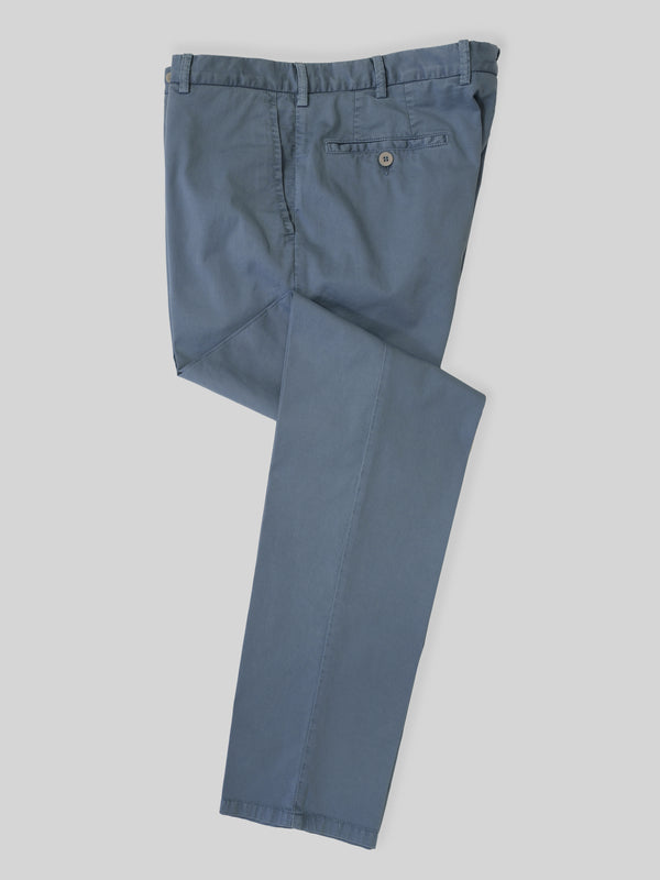 Rota Sport Summer Denim blue cotton supima sport trousers Nuovo
