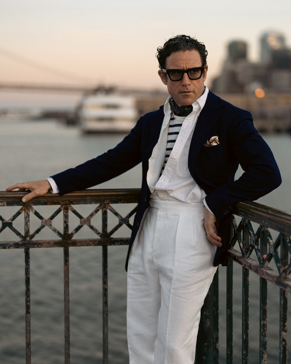 Rota Summer New York white linen trousers Acquista Ora